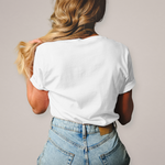 Christliches Damen T-Shirt mit Jesus-Herz-Print