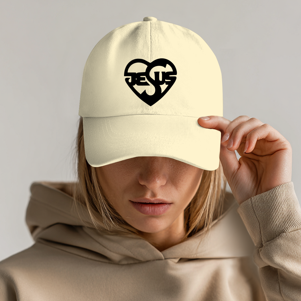 Christliche Basecap aus 100% Bio-Baumwolle