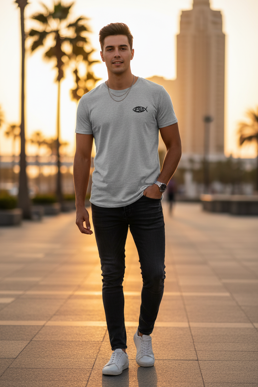 Christliches Herren Heavy T-Shirt