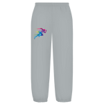 Unisex Jogginghose mit dynamischem Polygon-Runner-Print
