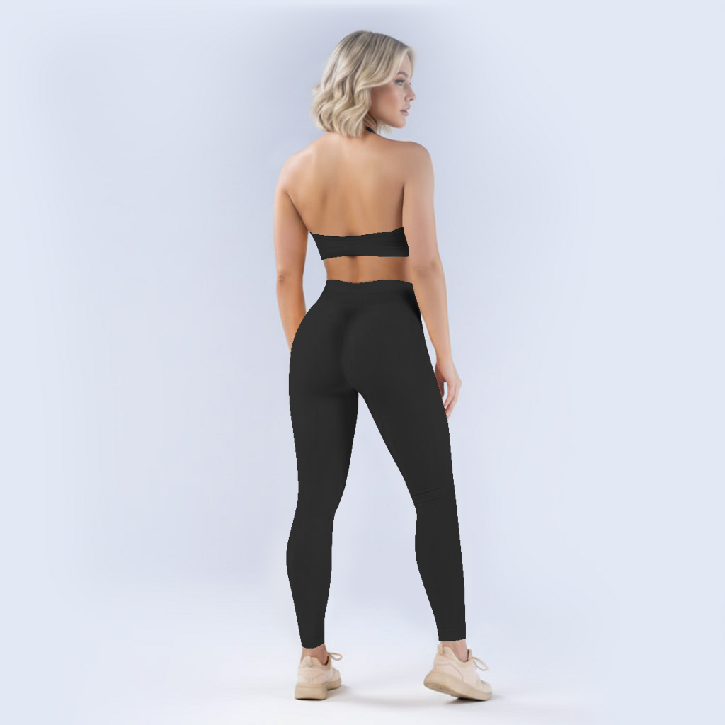 Blickdichte High-Waist Sport-Leggings