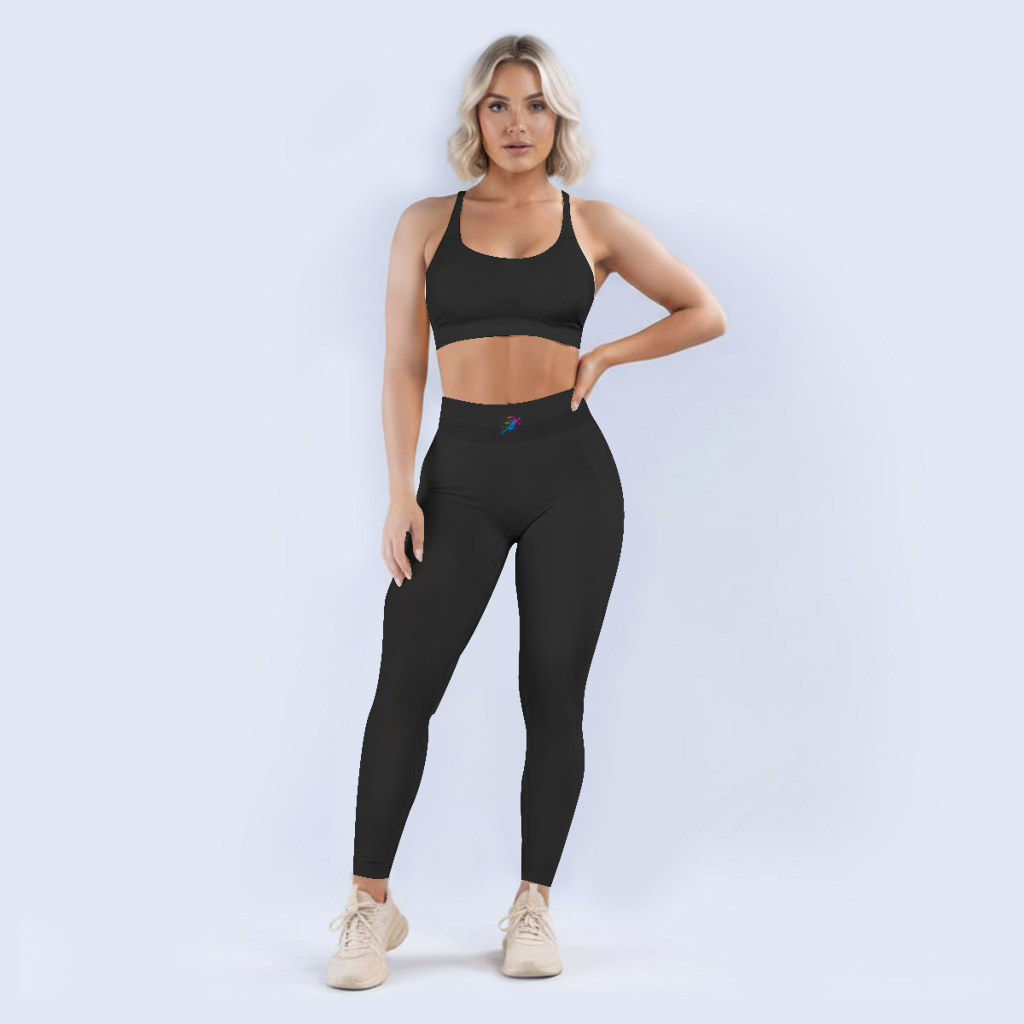 Blickdichte High-Waist Sport-Leggings
