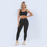 Blickdichte High-Waist Sport-Leggings