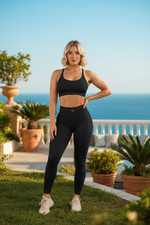 Blickdichte High-Waist Sport-Leggings