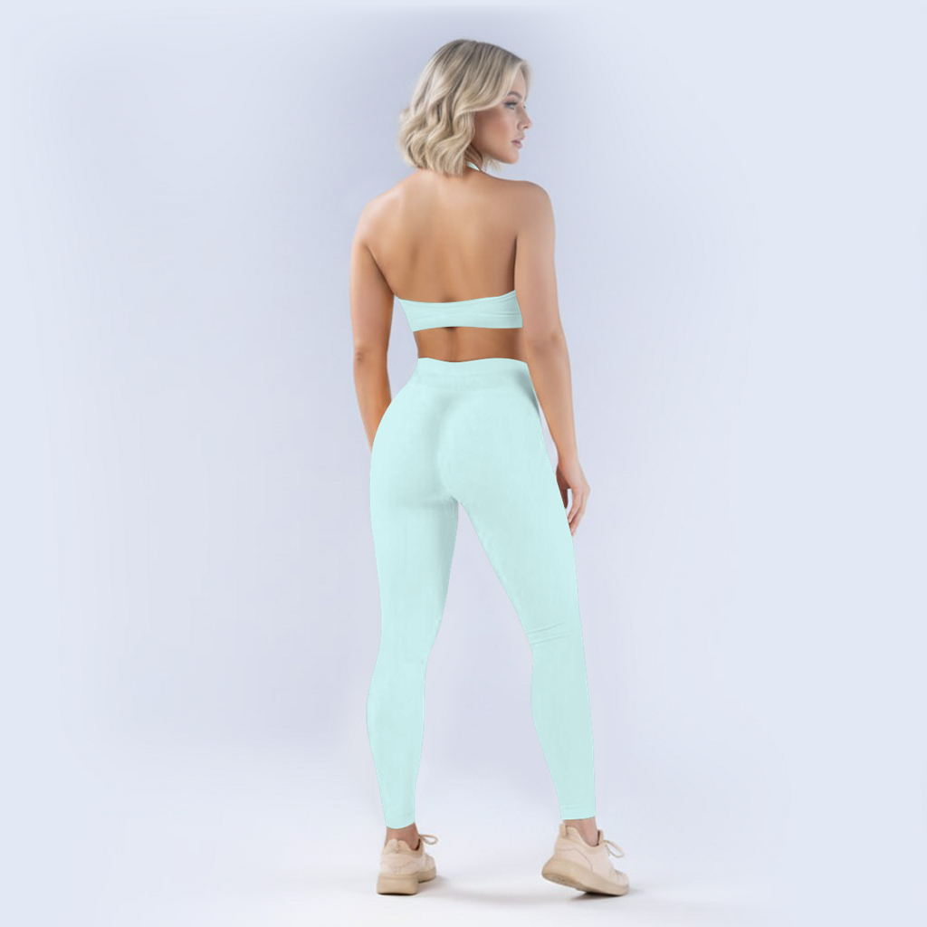 Blickdichte High-Waist Sport-Leggings