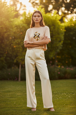 Damen Oversize Crop Top