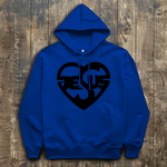 Herren Hoodie mit Jesusmotiv – Glaube & Style