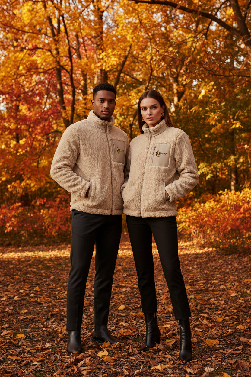 Hochwertige Sherpa Jacke
