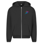 ESTID Herren Kapuzenjacke mit Läufer-Motiv | Sport & Casual