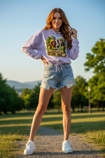 Damen Cropped Hoodie „Adventure Together“ | Sustainable Streetwear