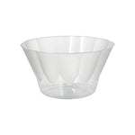 Starpak 10 Eis- und Dessertschalen rund 400 ml Ø 12 cm · 7 cm glasklar | Schrumpffolie (10 Stück)