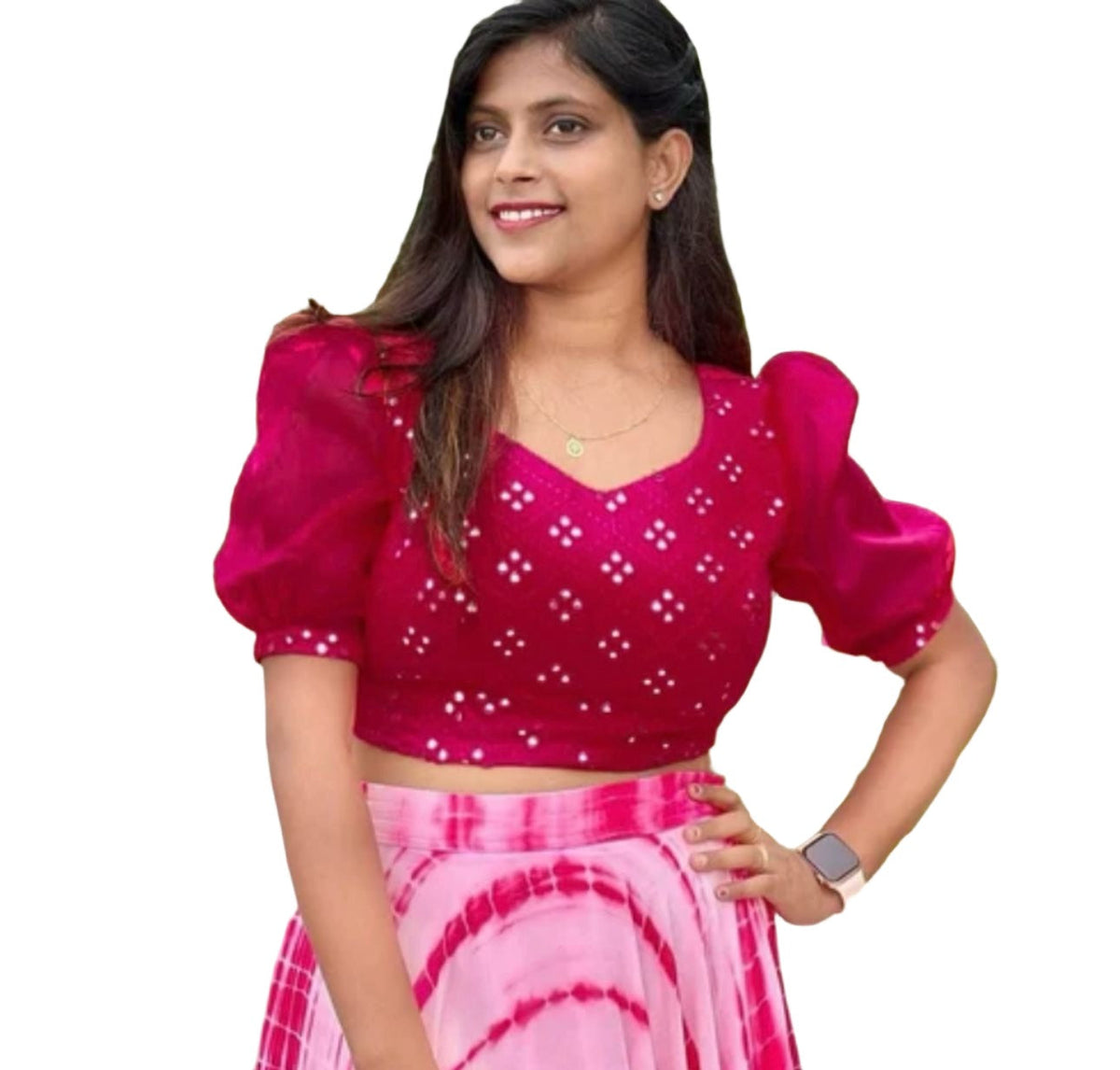 Georgette Lehenga & Blouse Set in Germany