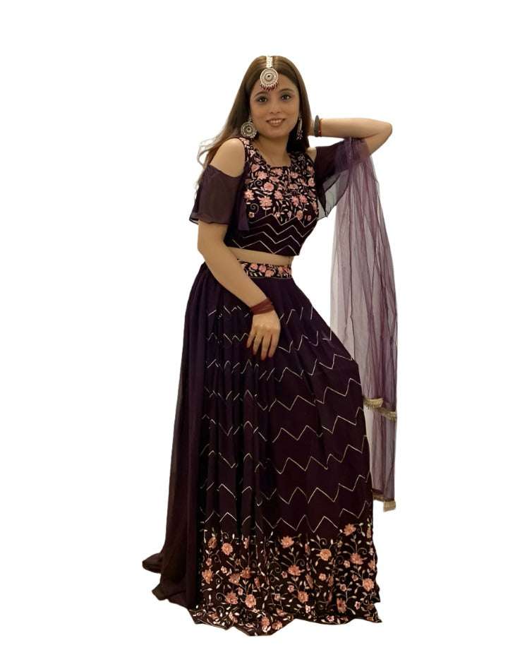 Embroidered Lehenga Choli