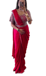 Ready To Wear Saree With Stitched Blouse In Germany