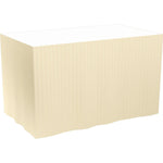 Dunicel-Tableskirts, selbstklebend 72 cm, 5 Abschnitte à 4 m