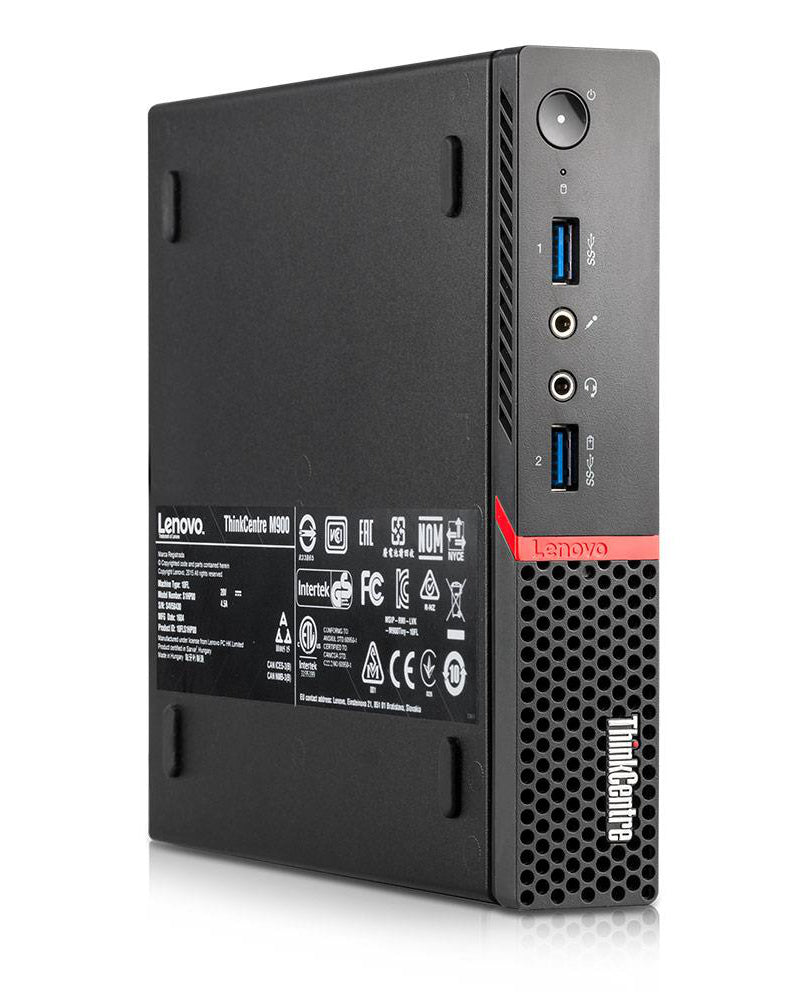 Lenovo ThinkCentre M900 Tiny USDT Intel Core i7 256GB SSD 8GB Windows 10 Pro