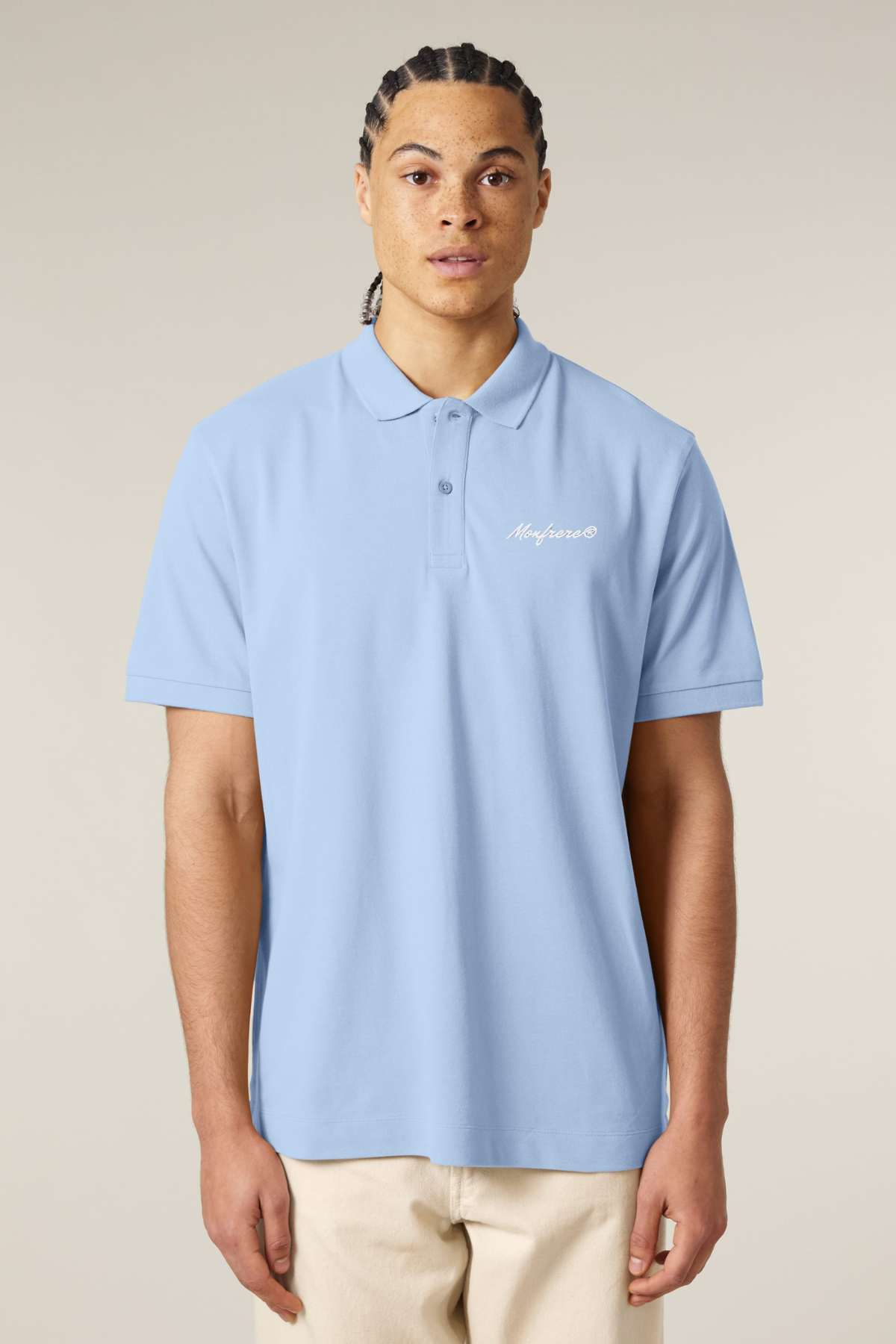 White Label Stick Unisex-Poloshirt