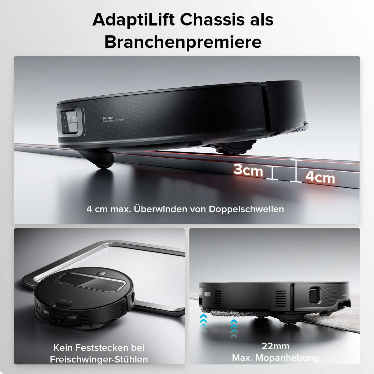 Roborock Saros Z70 Staubsaugerroboter mit mechanischem OmniGrip™ Arm Namma Markt
