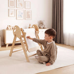 Staffelei mit Kinderstuhl – Perfekt für Indoor Klettergerüst Namma Markt