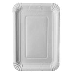 PAPSTAR 250 Teller, Pappe "pure" eckig weiss Namma Markt