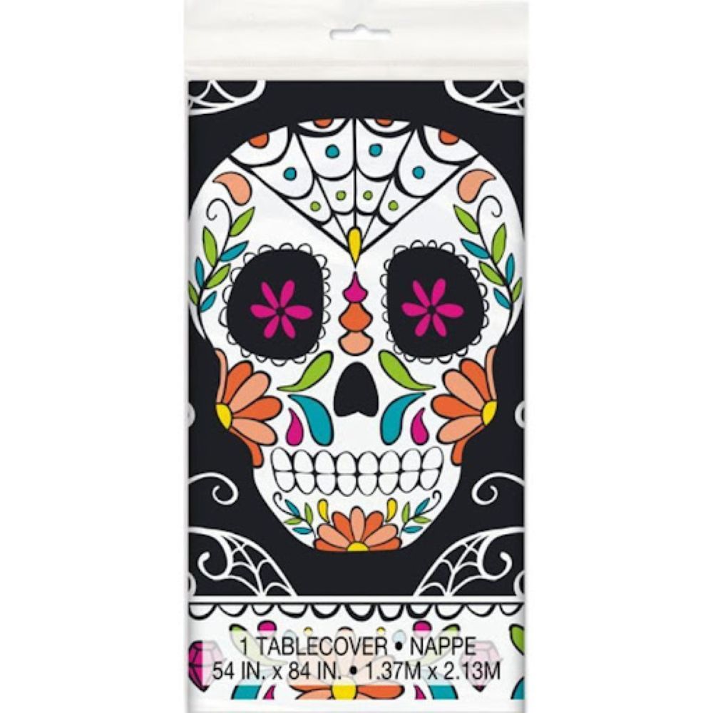 Tischdecke PVC Day of Dead 137x213cm