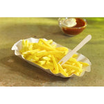 PAPSTAR 250 Schalen, Pappe "pure" oval weiss