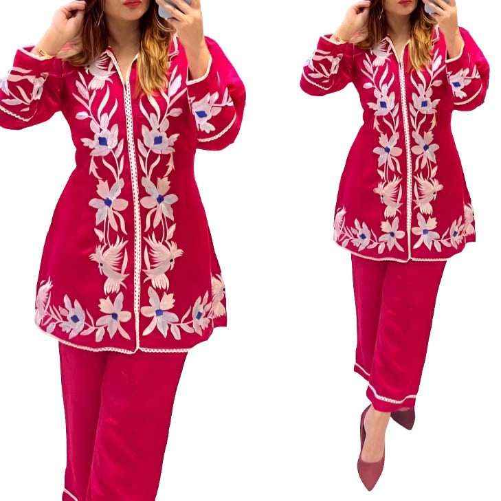 Embroidery Work Co-Ord Set In Germany