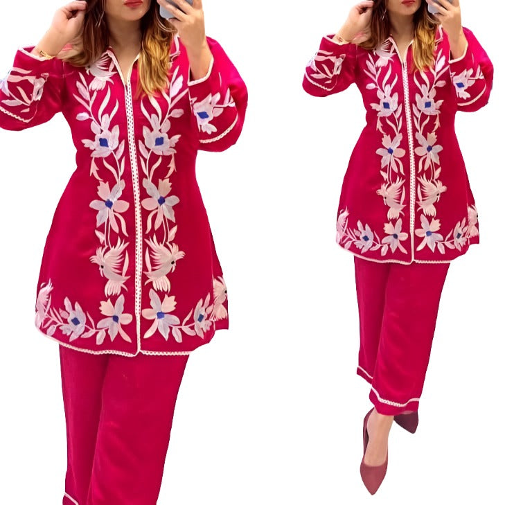 Embroidery Work Co-Ord Set In Germany