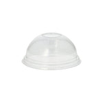 Starpak 50 Dom-Deckel "Hurricane", PET rund glasklar ohne Lochung Ø 9,5 cm - 4,5 cm
