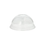 Starpak 50 Dom-Deckel "Hurricane", PET rund glasklar ohne Lochung Ø 9,5 cm - 4,5 cm