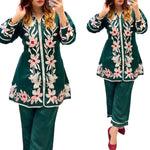 Embroidery Work Co-Ord Set In Germany