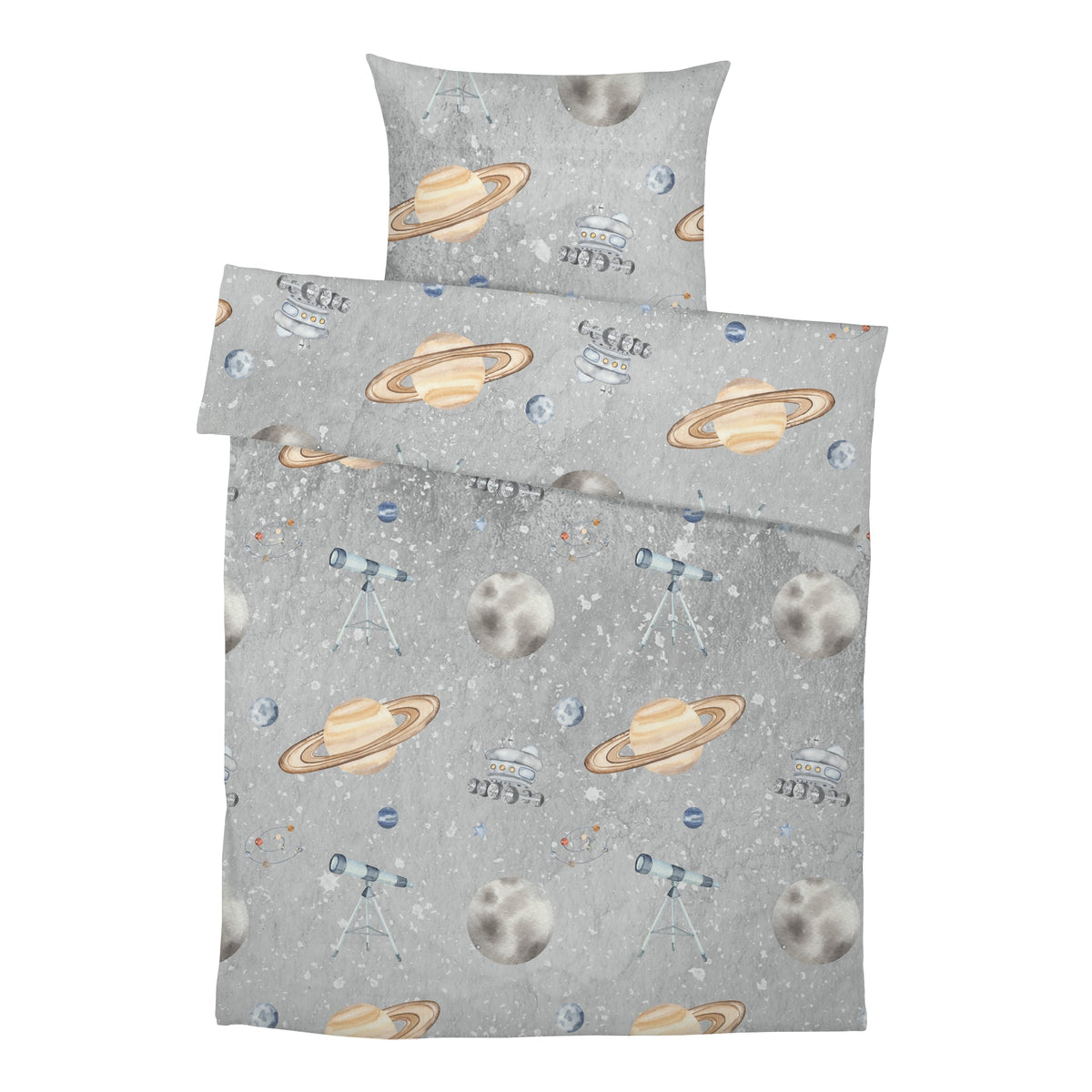 "Galaxie" Premium Kinderbettwäsche