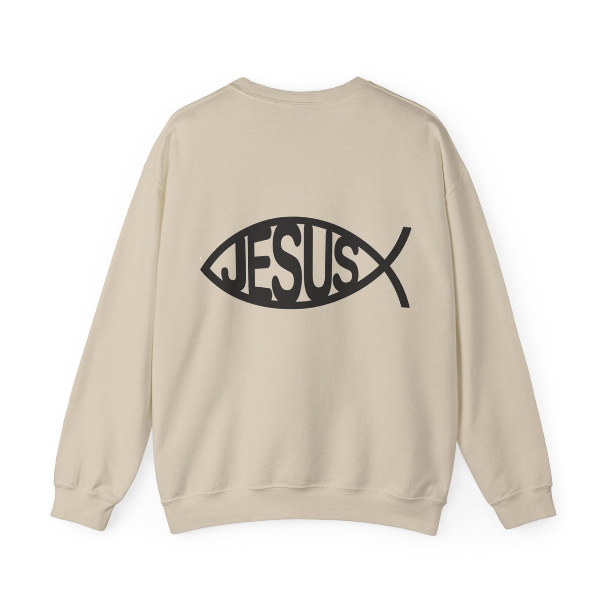 Unisex Heavy Blend Sweatshirt mit Psalm 23 & markantem Backprint