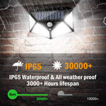 „LED Solar Wandleuchte“ Outdoor