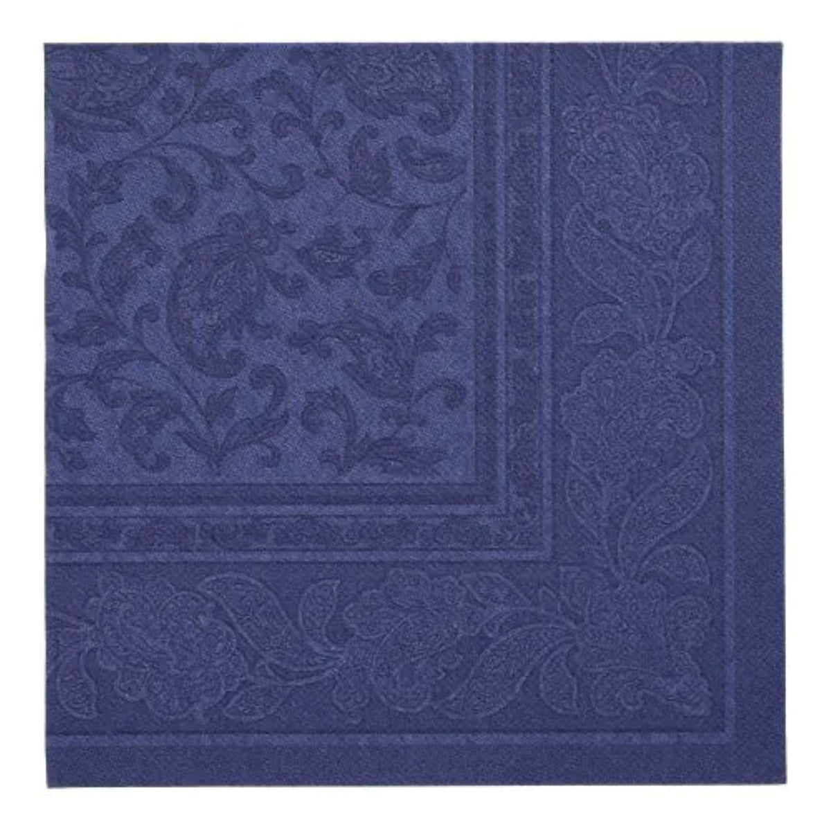 Servietten RC "Ornaments" 40x40cm/50Stk. | Dunkelblau