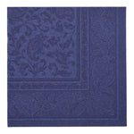 Servietten RC "Ornaments" 40x40cm/50Stk. | Dunkelblau
