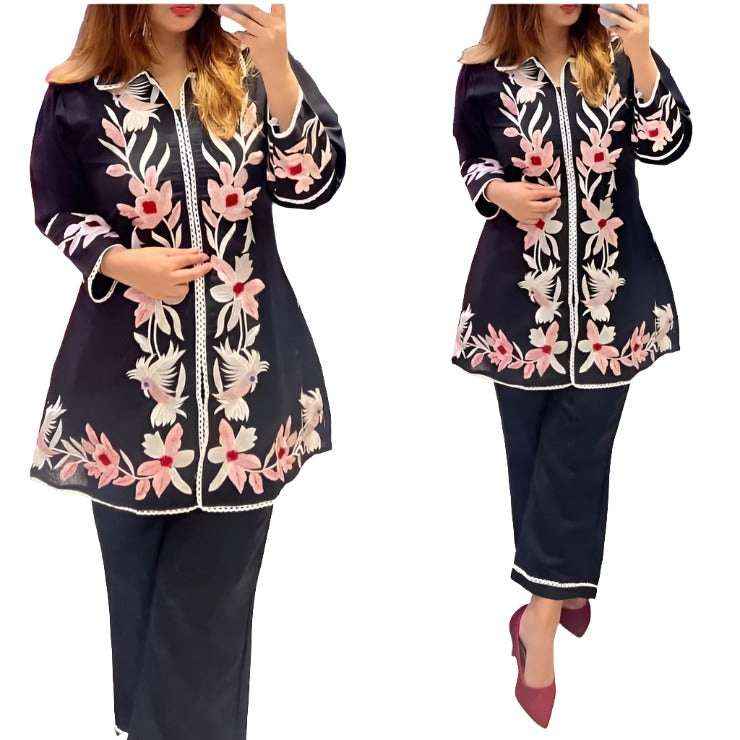 Embroidery Work Co-Ord Set In Germany