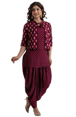 Kurta Dhoti Pant Ethnic Jacket Set In Germany