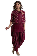 Kurta Dhoti Pant Ethnic Jacket Set In Germany