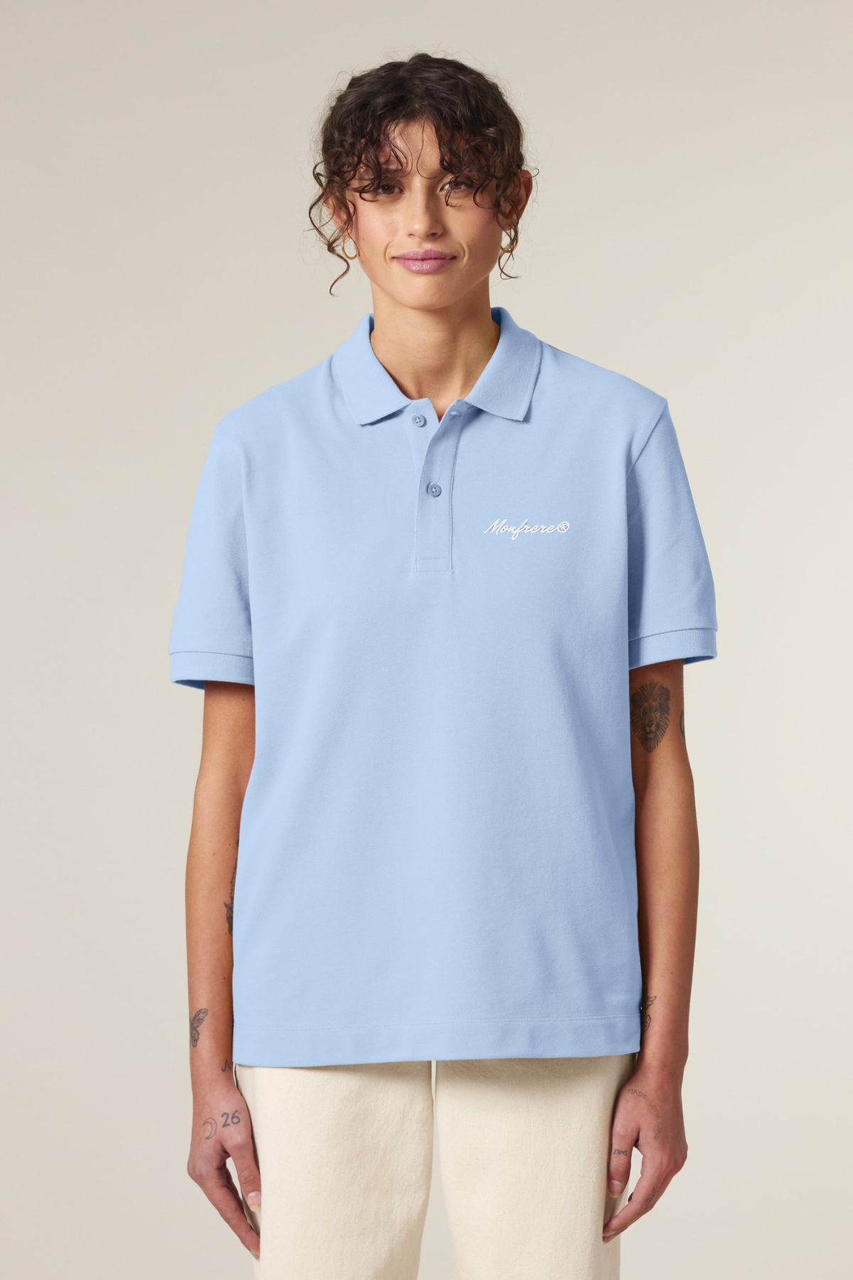 White Label Stick Unisex-Poloshirt