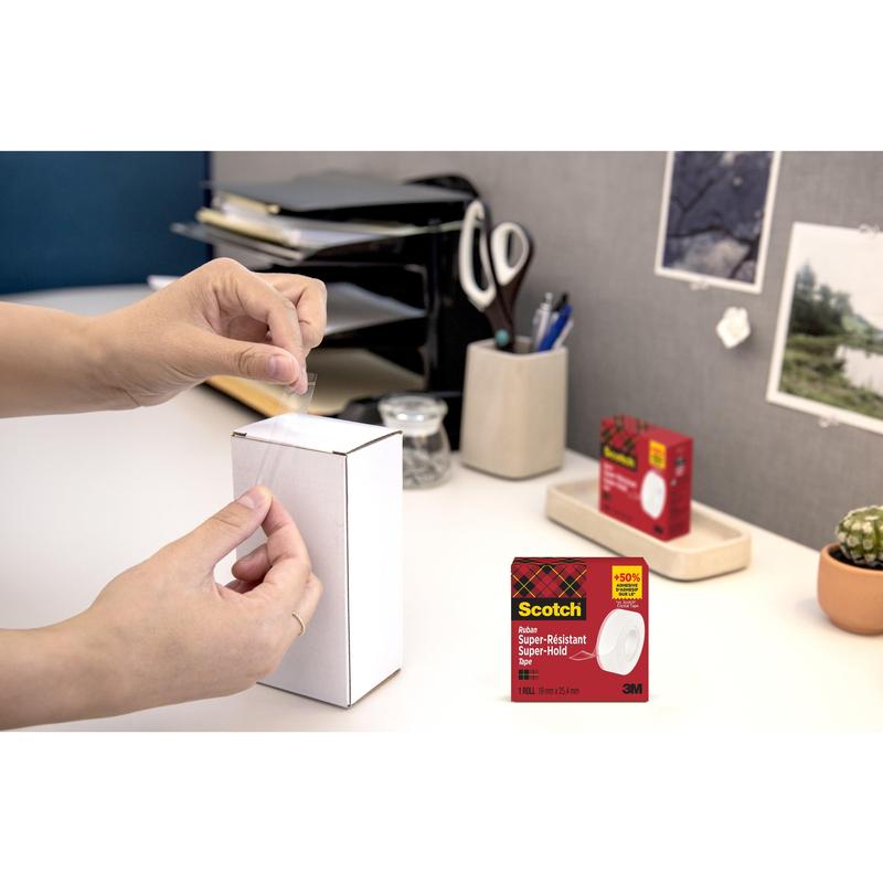 Scotch® Super-Hold Secure Tape, 1 Rolle, 19 mm x 25,4 m