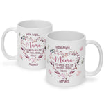 Bedruckte Tasse mit Spruch Keine Angst Mama