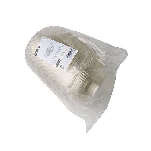 Starpak 50 Salatschalen, R-PET rund glasklar