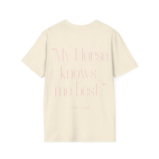 "My Horse knows me best" T-Shirt