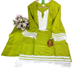 Lace Work Kurta With Pant In Germany