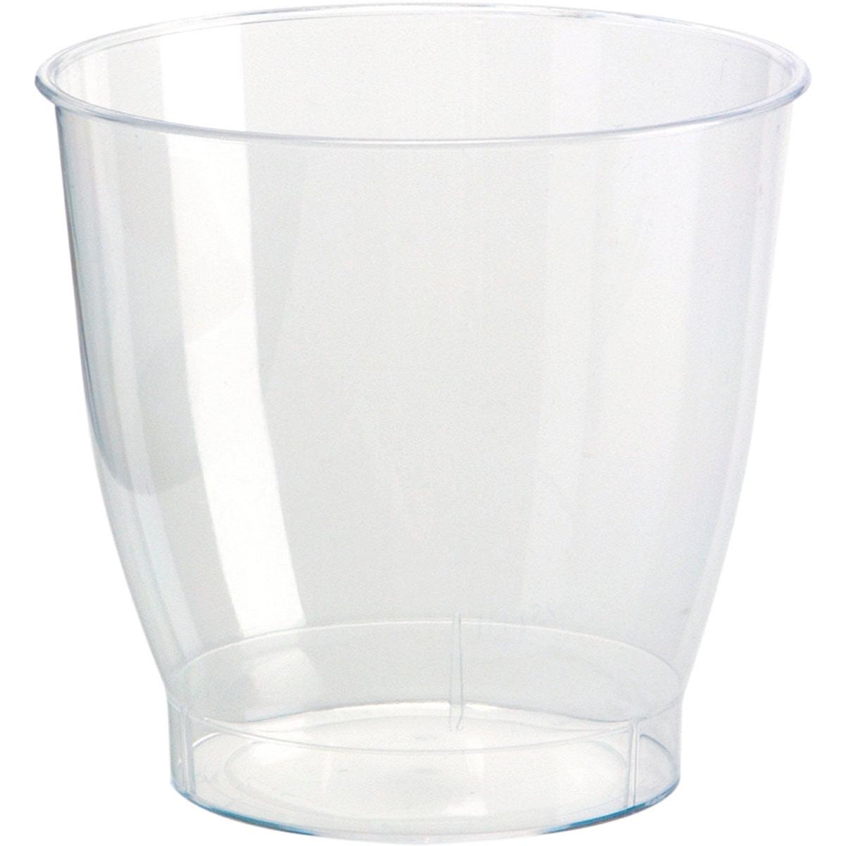 Dessertschale Crystallo Transparent PS - 20 cm, stilvolles Design | Packung (40 Stück)
