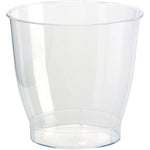 Dessertschale Crystallo Transparent PS - 20 cm, stilvolles Design | Packung (40 Stück)