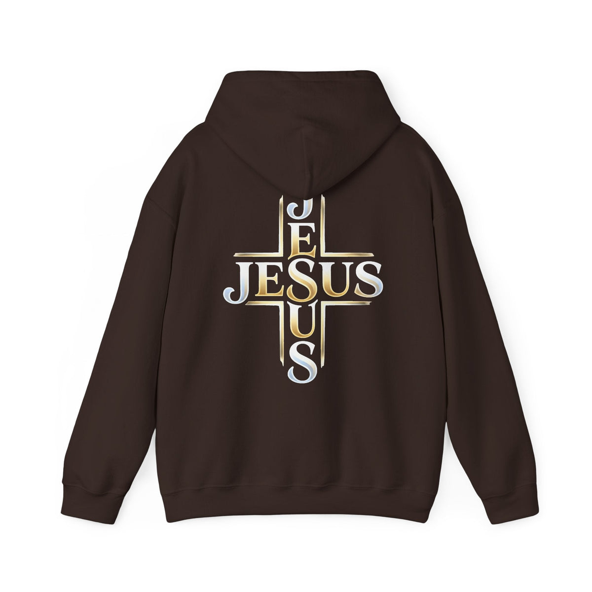 Faith Over Fear Hoodie – Jesus Kreuz Kapuzenpullover | Christliches Sweatshirt
