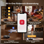 Roborock QV 35S Set Roboter-Staubsauger mit Multifunktions-Dockingstation (mit Staubbeutel*2 Stück und Filter*1 Stück)