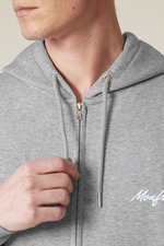 White Label Stick Iconic Unisex-Medium-Fit-Zip-Hoodie
